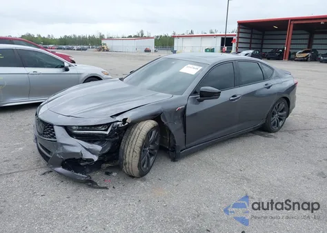 2023 Acura Tlx A-Spec Package z USA, uszkodzony, nr VIN 19UUB6F58PA006068